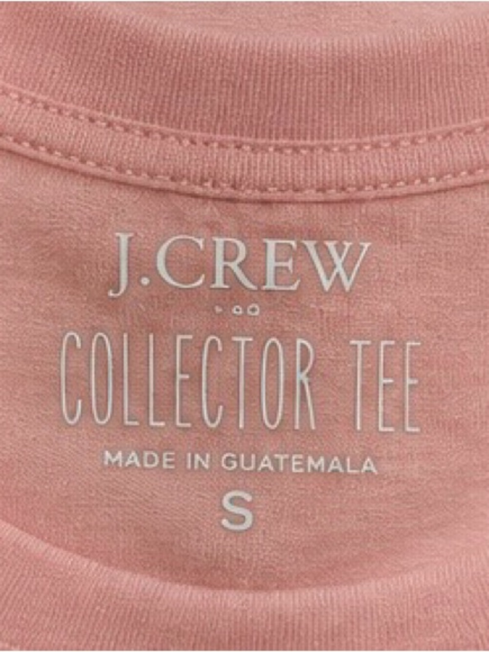 J.Crew Beach Picnic Collector Tee
Pink Graphic "Sun Sea Sand" Cotton - Picture 5 of 6
